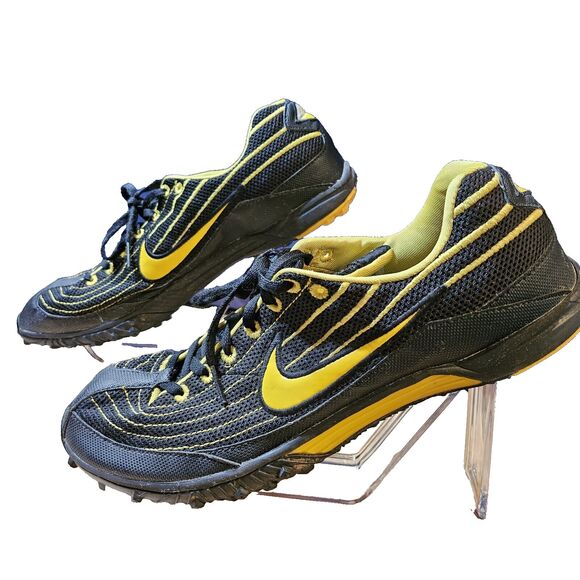 Nike Other - Nike Cross Country Sneakers Black And Gold Size 10.5 Used--no cleats